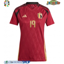 Maglie da calcio Belgio Johan Bakayoko #19 Prima Maglia Femminile Europei 2024 Manica Corta